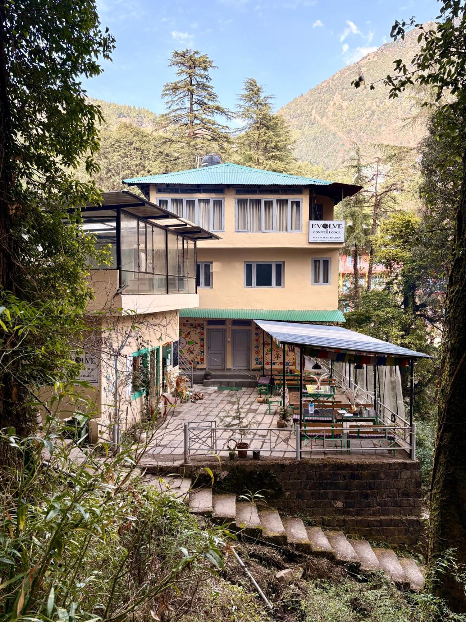 Eevolve Dharamkot - An Eco Hostel McLeod Gandzs Kültér fotó